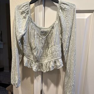 Women's Hollister Green Top